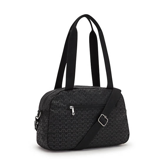 Kipling Cool Defea Printed Schoudertassen Zwart | BE 1398RV